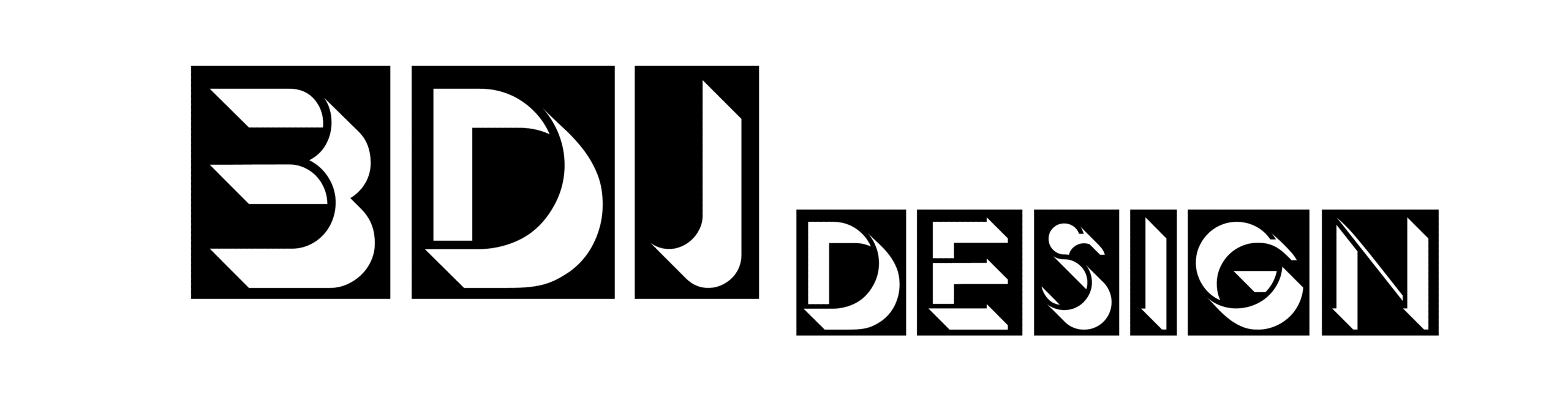 BDJ Design - logo noir