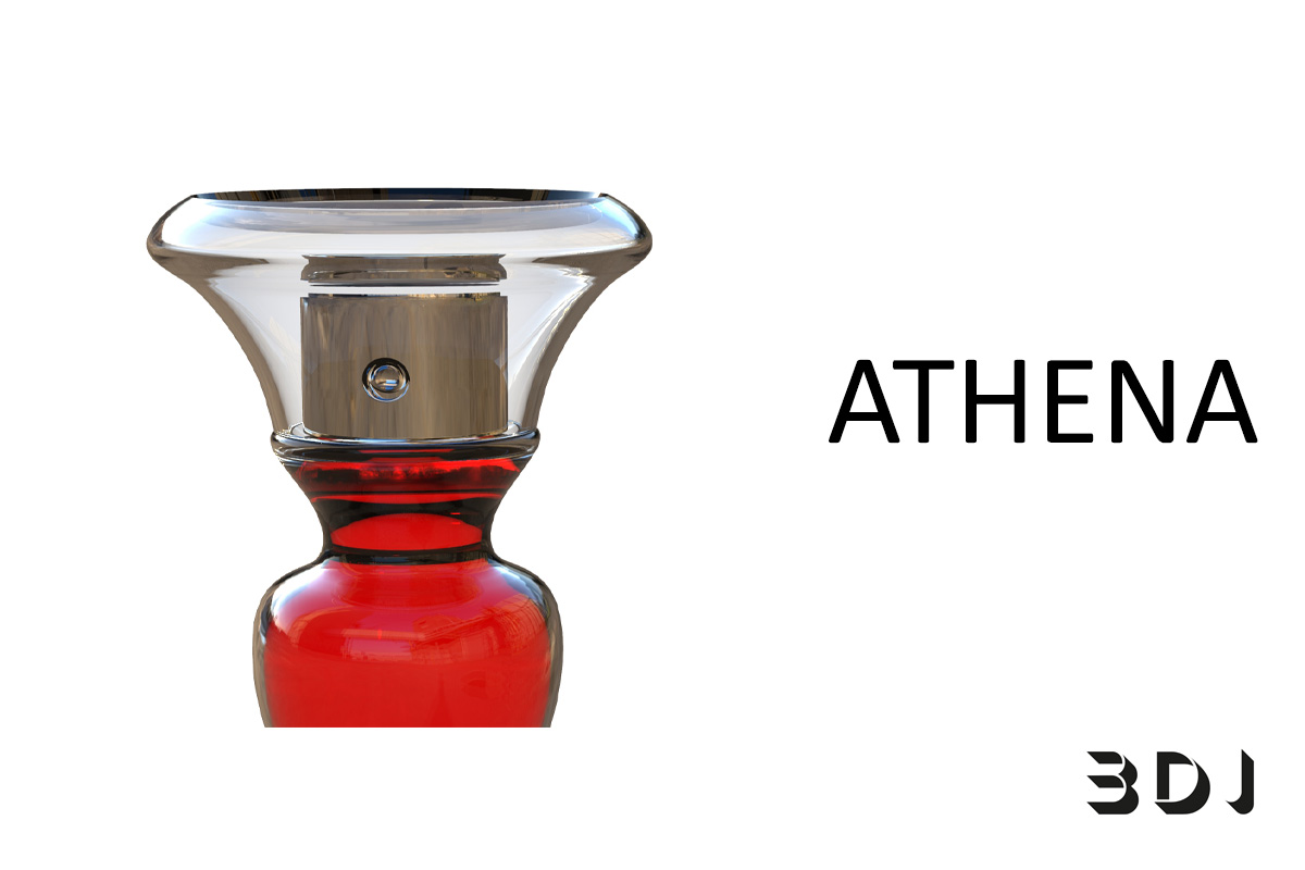 Flacon parfum femme Athena